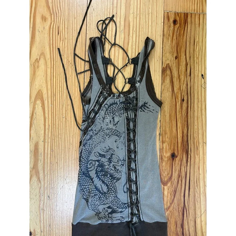 Salvage Tunic Mini Dress - Picture 1 of 7